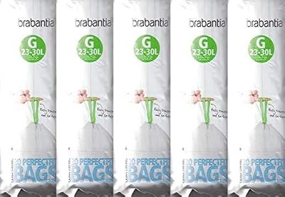 Brabantia Sacs-poubelle BRABANTIA blanc, 30 l