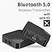 Produktbild Jackcer Bluetooth 5.0 Empfänger Sender, 2 in 1 Wireless Audio Adapter aptX HD Audio 3,5 mm AUX/SPDIF/Typ C Adapter für TV/Kopfhörer/Auto/PC