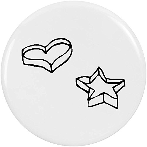 Azeeda 2 x 38mm 'Cookie Cutters' Small Button Pin Badges (BB00016753)