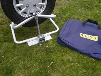 Milenco 2776 Cric en Aluminium pour remorque de Camping-Car