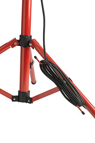 LUCECO ultraflache LED Baustrahler 2x 38W mit Stativ, 2x 3000lm, 5000K, IP65-geschützt, Energieeffizienzklasse A+, 1 Stück, LSWT230BR3-E2 - 6