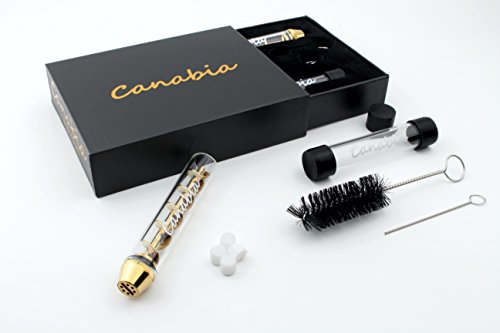 Canabia Twister Glas Blunt mit Filter – Premium Set – Vaporizer Cannabis Pur Pfeife – Haschisch Pfeife – inkl. 2 Glas Röhrchen + Filter + Schutzkappen – perfekt für Unterwegs – Kräuter und Tabak Pfeife – Twisty Glass Blunt - 3