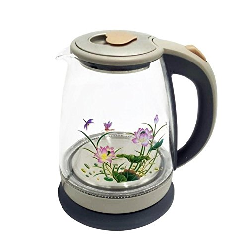 ZHWEI Bouilloire lectrique XP6571 304 Acier inoxydable + verre Scurit et protection de l'environnement 1.8L 1500W