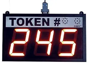 COSY 3 Digit Token Display with Voice