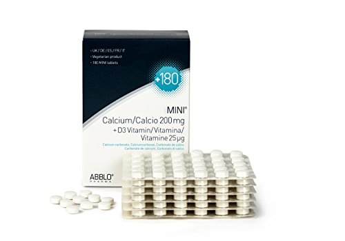 ABBLO D3 1.000IU / 25µg vitamine + Calcium 200mg. 180 Tbl.