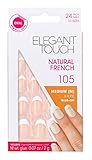 Elegant Touch Natural French Nails Number 105, Medium/Bare/Oval