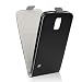 Produktbild Leder-Imitat FLEXI schwarz p für Huawei P8 GRA-L09 Huawei Ascend P8 Hülle Etui Flip Cover Flexi Silikon Klapp Tasche
