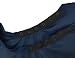 WM Beauty 50'' x 58'' Professional Water Repellent Adjustable Hair Salon Cape with Snaps Closure, Navy