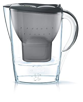 BRITA, Carafe Filtrante, Marella, 2.4L, 1 Cartouche Filtrante MAXTRA+ incluse - Graphite