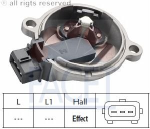 Preisvergleich Produktbild Facet 9.0365 Sensor, Nockenwellenposition