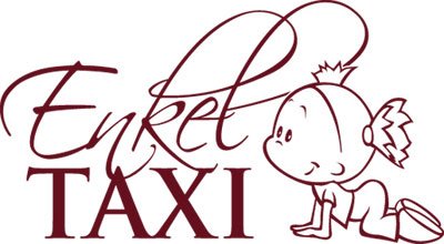 Autoaufkleber Baby Babyaufkleber fürs Auto Spruch Enkel Taxi Mädchen (18x10cm//026G purpurrot) - 2