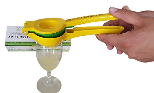 Zitruspresse Die beste Zitronenpresse – Zitronenpresse Limettenpresse Zitruspresse Premium Qualität in Edelstahl – Hand-Zitruspresse handelsüblicher Qualität – 100% Zufriedenheitsgarantie - 7