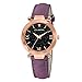 Produktbild Giologre Uhren Damen Geflochten Armbanduhren Günstige Uhren Wasserdicht Casual Analoge Quarz Uhr Luxus Armband Coole Uhren Lederarmband Mädchen Frau Uhr (Lila(G))