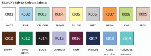 Nina Maternity Scrubs Tunic by Eldan (XL, Celadon)