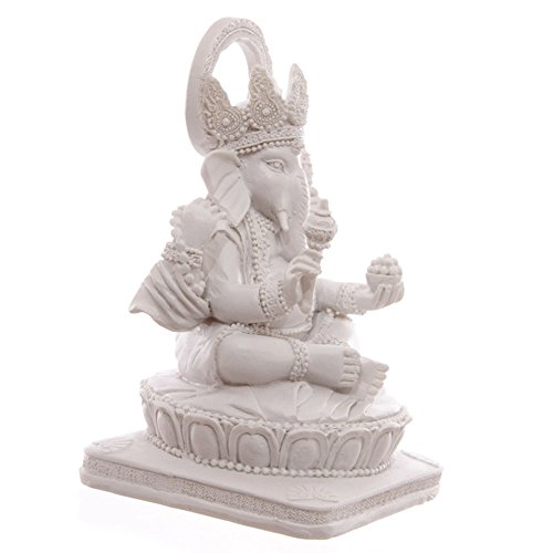 White Ganesh 13.5cm - 3