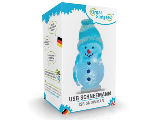 GreatGadgets 3201 USB Schneemann mit Farbwechsel - 5