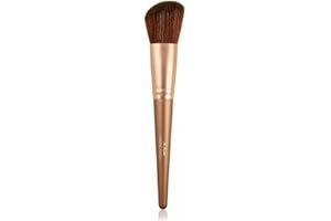 ‎M. ASAM M. Asam MAGIC FINISH Bronzer Pinsel Cheek Brush – ultrasofter Wangenpinsel mit abgeschrägter Spitze, perfekt für Blush, Bronzer & losen oder gepressten Puder, Synthetik-Haare für mehr Langlebigkeit