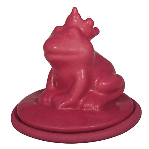 RAYHER 34303000 Latex Vollform-Gießform: Froschkönig, 9x8, 5cm, 1 Stück, Div. Materialien, Rot, 19 x 13 x 3.5 cm