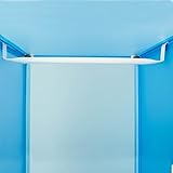 VENKON – Kinderzimmer Steckschrank DYI Steckregal System Regalschrank: 9-Module-Set, blau - 8
