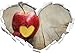 Price comparison product image Herzschnitzerei in fruity apple art pencil effect heart shape in the 3D look, wall or door sticker Format: 62x43.5cm, Wall Stickers, Wall Decals, Wall decoration