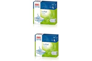 2X JUWEL Juwel Bioflow 6.0 - Filtro in Tessuto Non Tessuto, Misura L, 5 Pezzi