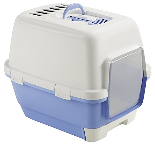 Preisvergleich Produktbild Katzenklo Katzentoilette Cathy Clever & Smart mit Schiebfach 58x45x48cm