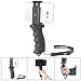 Produktbild Fantaseal® Handy Handgriff Smartphone Grip Handstativ Mobiltelefon Handheld Handy Selfie Stab Smartphone Fotografierung Stativ Monopod Pistolgriff Handstativ Handy Selfiestange Selfie Grip mit Smartphone Klemmhalterung für samsung Halterung samsung Klemmhalterung samsung Klemm Halter Clip Clamp für samsung c9 pro c5 pro galaxy s8 s7 s7 edge s6 s6 edge s5 note 5 note 4 note 3 a9 a8 a7 a5 a5 u.s.w.