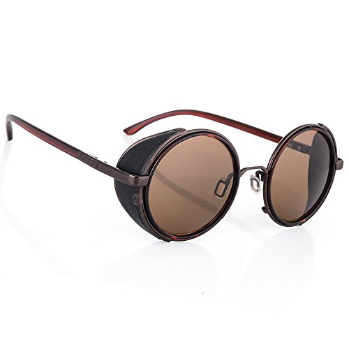 Morefaz - Gafas de sol - para hombre marrón marrón regular