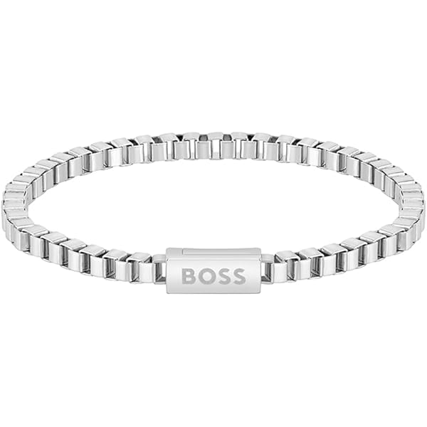 BOSS Men's Jewellery SWAY Collection Stainless Steel Link