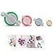 Produktbild Lezed Pompon Maker,4 Größen Herstellungs-Set,DIY geflochtene, Strick Handwerk Werkzeuge,Weben Werkzeuge,Sie können alle Arten von Fluff Ball machen.