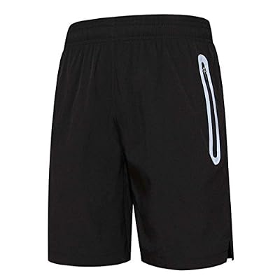 keephen Hommes Shorts Fitness Vêtements de course Sportswear Shorts de séchage rapide Shorts réfléchissants à glissière