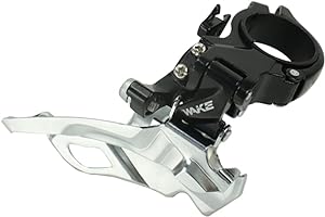CYSKY MTB Deragliatore Anteriore 3 Velocità, Compatibile con l'instradamento Superiore o Inferiore, Supporta i Diametri del Tubo Sella 31,8mm/34,9mm per la bicicletta da montagna MTB