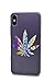 Produktbild Schutzhülle für iPhone (TPU, Flexibler Kunststoff), Weed/Marihuana, iPhone XS Max
