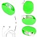 Produktbild Gaddrt 72 * 52 * 26MM Durable Silikon-Mini-Kopfhörerhalter mit Hard Case Wickler Stretch Earbud Lagerung (Green)
