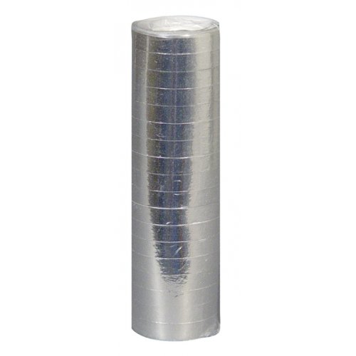 Luftschlangen Silber Metallic