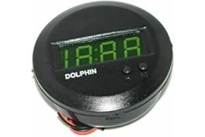 AEspares Adecuado para Suzuki SJ410 SJ413 Samurai Sierra Round Dashboard Reloj Digital