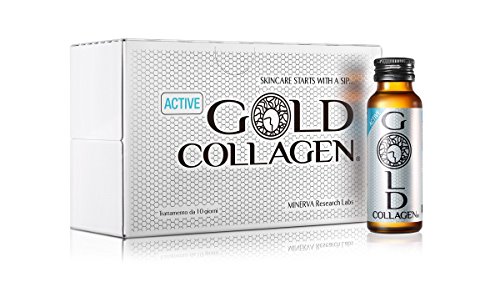 GOLD COLLAGEN ACTIVE 10 fl INTEGRATORE LIQUIDO DI BELLEZZA PER UOMO E DONNA SEMPRE IN MOVIMENTO.