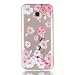 Produktbild Samsung Galaxy A5 2017 Hülle, Chreey [Gemalt Relief] Schutzhülle Ultra Dünn Slim Fit Transparent Kratzfest Weich TPU Silikon Case Handyhülle Klar Durchsichtig Backcover [Pfirsichblüte]