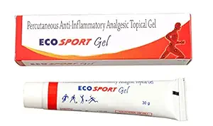 ecotab Advance Fast Pain Relief Ecosport Gel, Pack of 3