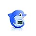 Produktbild NUVITA 1006 Delfin 2 IN 1 Digitales Wassertemperatur & Kinderzimmer Digital Thermometer für Wasser & Raum | (EN71 konform) | Babybadewanne Kinder Badewanne | Spaß im Badewasser | Italienisches Design