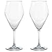 Produktbild Rotweinglas aus bruchsicherem Polycarbonat Eleganza, kristallklar, 2-er Set • 2 Camping Glas Weinglas Trinkglas Partyglas Kunststoff Gläser