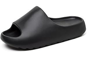 Rumkok Chaussons Femme été, Pantoufles Homme, Claquette Femme Confortable, Tongs De Plage Et Claquettes De Piscine