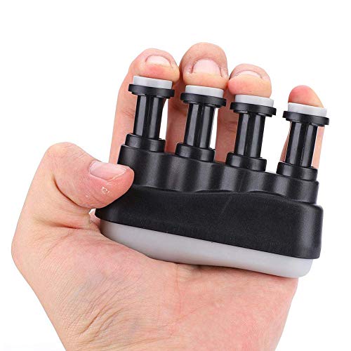 SMUER Attrezzo per Esercizi Potenziamento Mano - Perfetto per Aumentare la Forza di Mano Dita e Polso per Suonare Chitarra e Piano per Giocare a Tennis e Come Fisioterapia