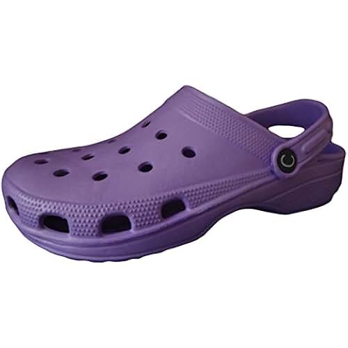 Amazon.co.uk purple crocs