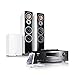 Produktbild Teufel Kombo 62 Power Edition Weiß Stand-Lautsprecher sound bassreflex 3-wege flac hifi Hochtöner Lautsprecher high end hifi speaker Stereoanlage