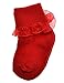 3 pairs of Baby Socks with Lace Age 6-12 Months