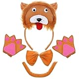 Diseño de patrón de león, adecuado tanto para niños como para niñas.