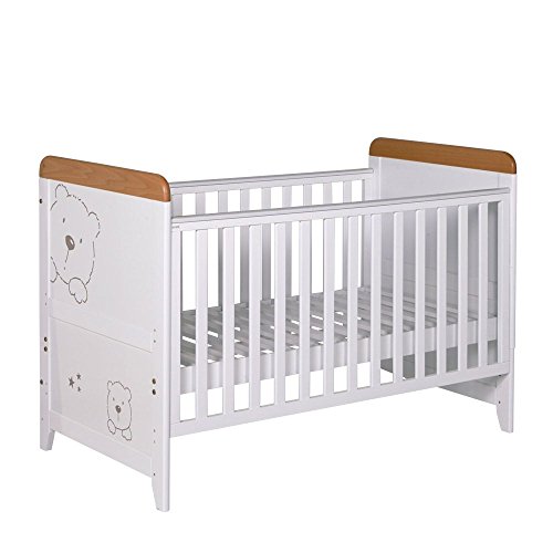 Tutti Bambini 3 Bears Cot Bed (White)