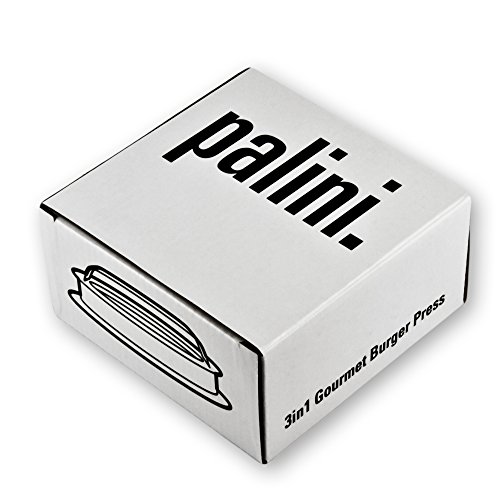palini 3in1 Hamburgerpresse | 10cm | perfekte Patties | für normale Hamburger, gefüllte Burger & Mini-Burger | mit Antihaft-Beschichtung - 4