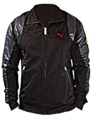 Chaqueta hombre Puma Ferrari negro insertos brillantes